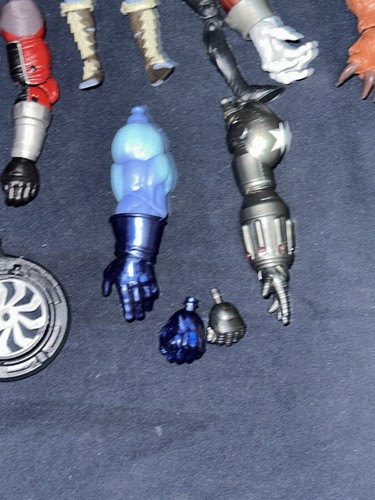MARVEL LEGENDS BAF BUILD A FIGURE PARTS LOT RHINO THANOS GROOT + - Picture 11 of 13