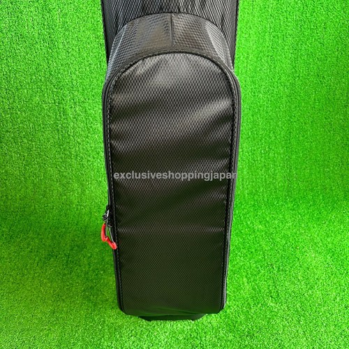 Yonex Golf Compact Stand Bag 8.5 x 46" 1.6kg Lightweight Black / Red 2023 Model - Picture 13 of 15