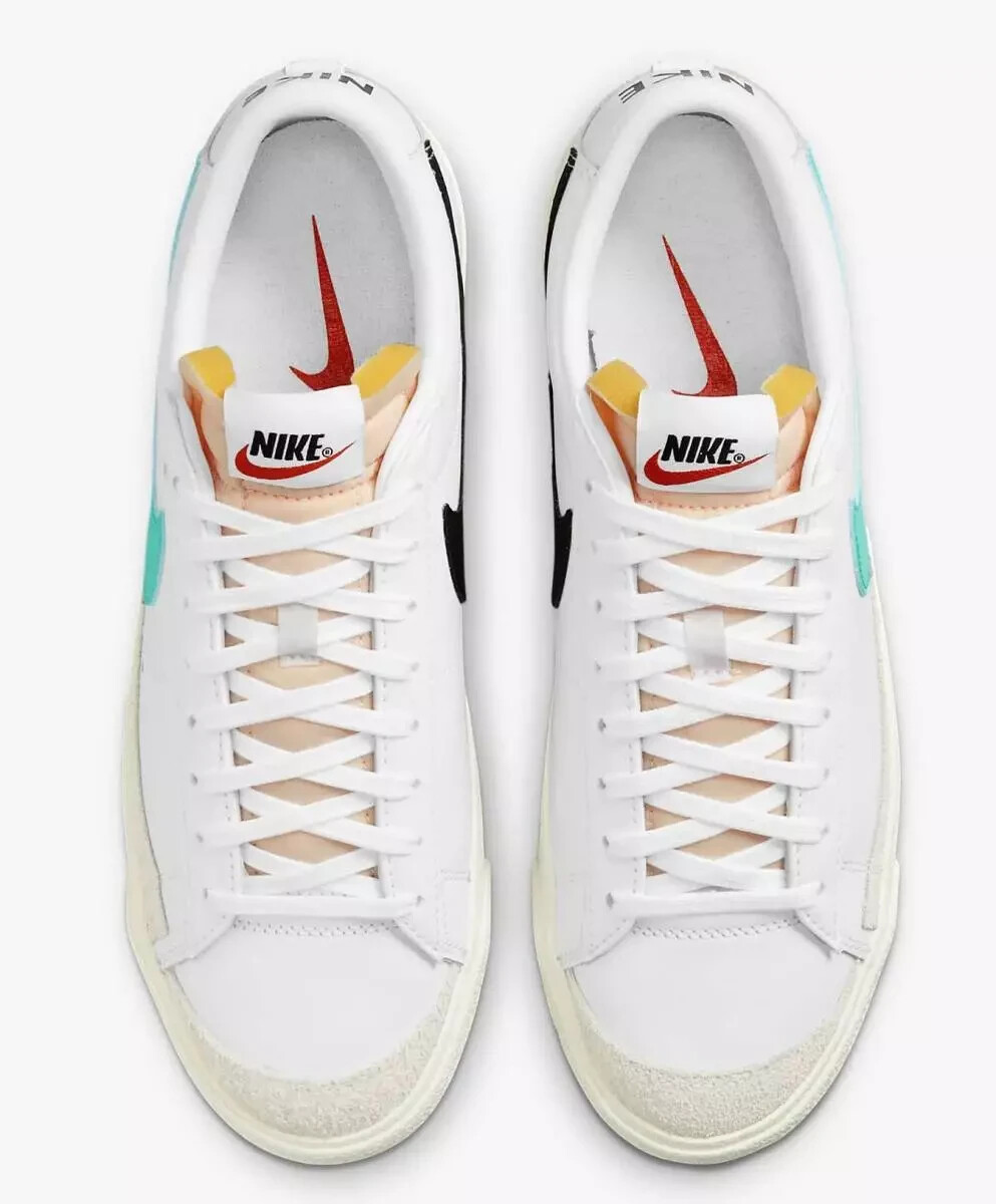 Nike Blazer Low '77 Vintage White DA6364-105 Men's Size image 5