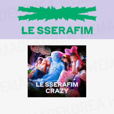 Le sserafim crazy 3形態 アルバム　新品未開封　CD  24枚 新品未開封】ルセラフィム LE SSERAFIM CRAZY アルバム3形態