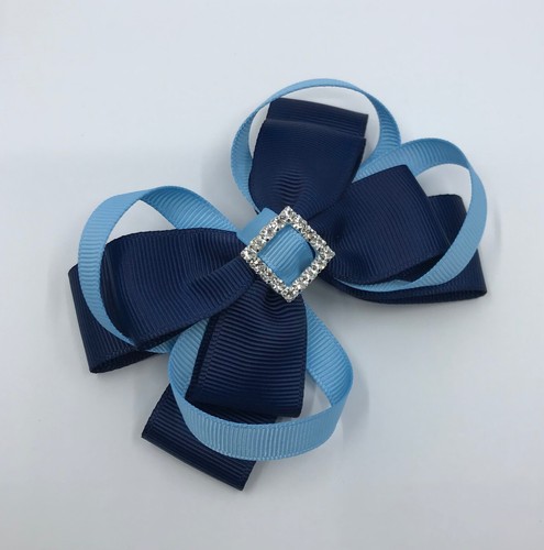 Navy and Light Blue School Hair Accessories - Picture 28 of 69