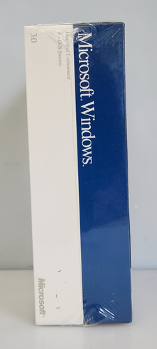 Microsoft Windows 3.0 OS 3.5" 720K Floppy US Version Big Box Promo Sample Sealed - Picture 2 of 6