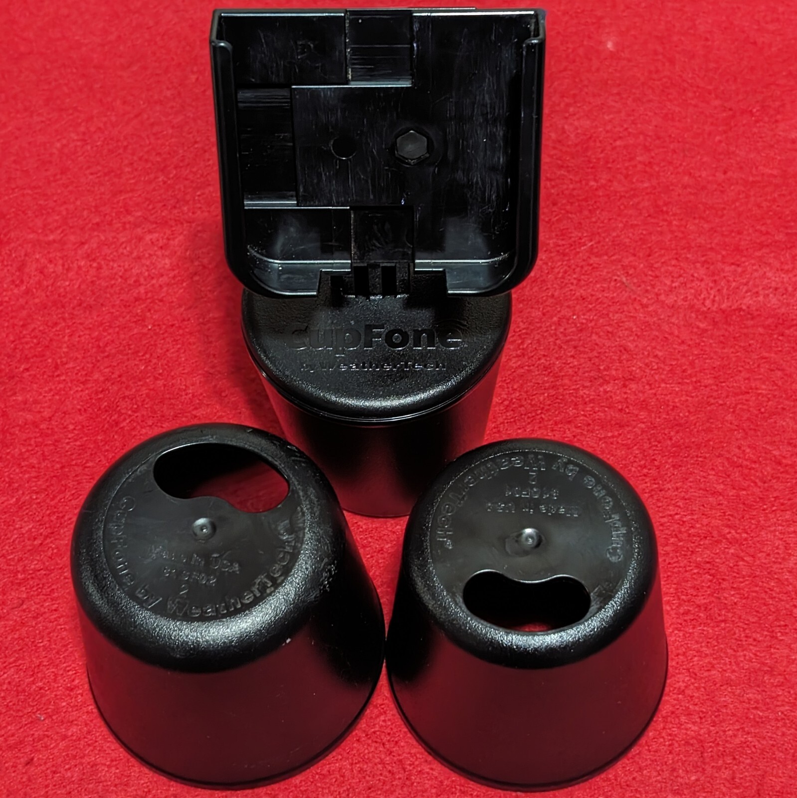 WeatherTech CupFone Universal Adjustable Cup Holder Car Mount for Cell