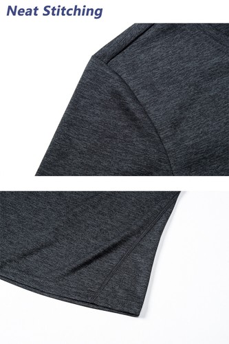 Camiseta para mujer Rendimiento Genial Manga Corta Entrenamiento Atlético Cuello en V Camisas de Gimnasio - Imagen 76 de 90