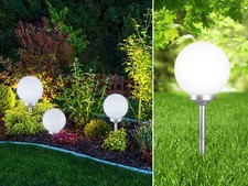 LED Solar Bodenleuchte Leuchtkugeln, Gartenwegbeleuchtung, Outdoor Gartenkugeln