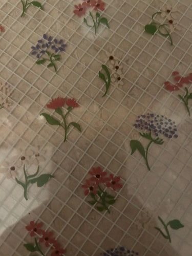 Dorothy Thorpe Glass Vintage 70s Platter Wild Flowers - Picture 3 of 5