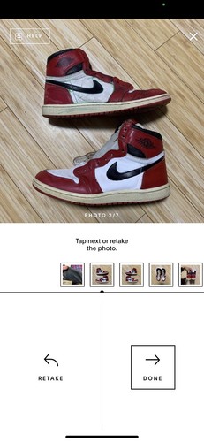 Jordan 1 Chicago 1985