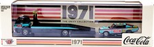 M2 Machines Hauler 🍾 Coca Cola 1971 🍾 Unity Collection 1968 Plymouth Barricuda