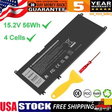   33YDH Battery For Dell Latitude 3380 3480 3490 3590 3580 Inspiron 15 7577 56Wh