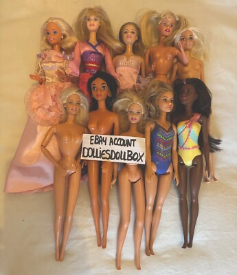 Vintage Barbie Puppe Konvolut Lot 10 Puppen  