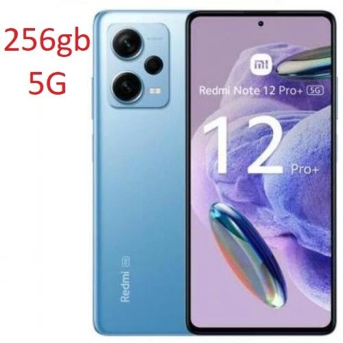 XIAOMI REDMI Note 12 Pro+ Blue 256GB + 8GB Display 6.67" 5G - UFFICIALE XIAOMI - Foto 1 di 5