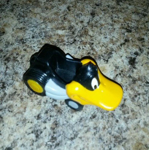 Usado en Excelente Condición ~ Figura Coche Arby's PVC Looney Tunes Pato Lucas Dragster 1989 - Imagen 3 de 6
