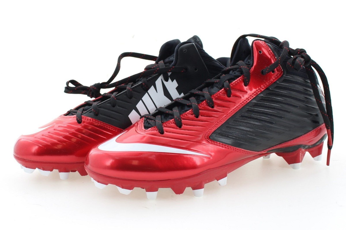Nike 643155 Vapor Speed Mid TD Mens Molded Football Sports Cleats