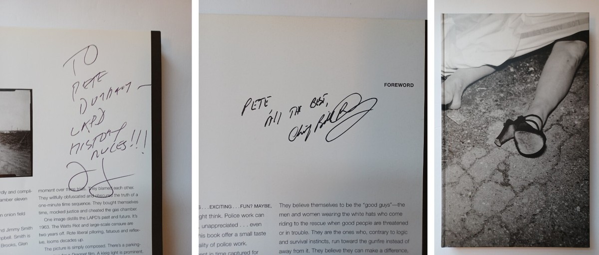 Scene of the Crime SIGNED James Ellroy / Photographs LAPD Archive