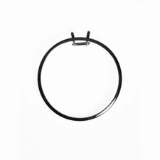 Large Spring Metal Embroidery Hoop Nurge 160-1 Deep Black