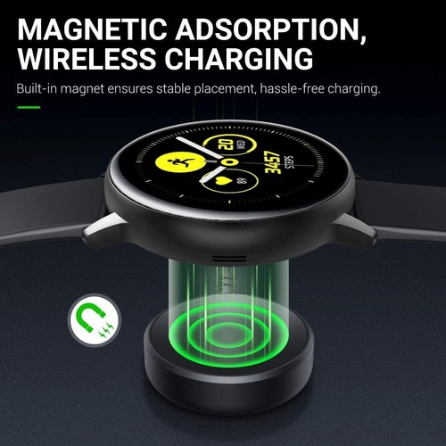 Caricatore magnetico wireless per Samsung Galaxy Watch 5/5 Pro/4/3/Active 2/Classic - Foto 8 di 10