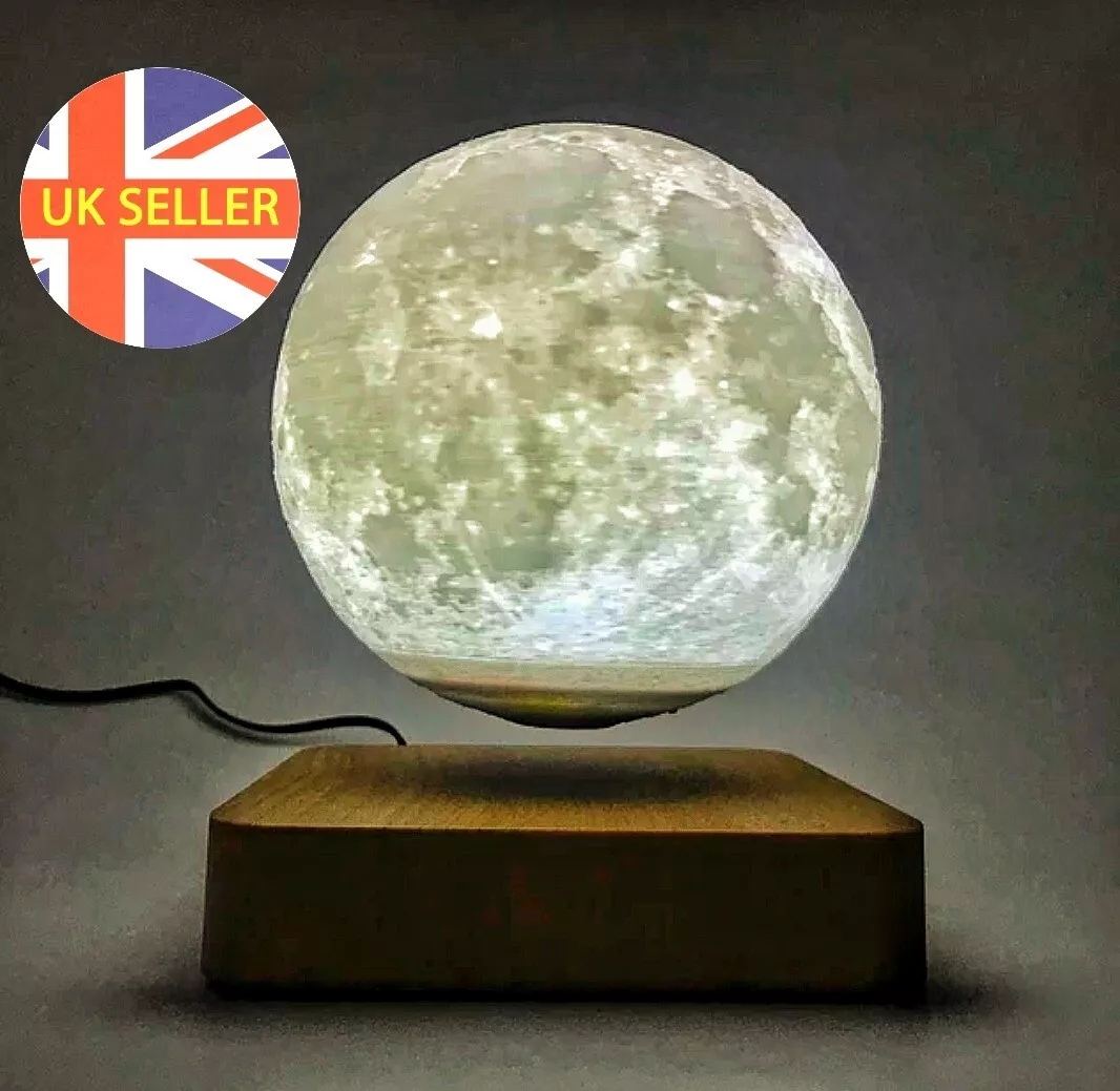 Floating spinning deals moon