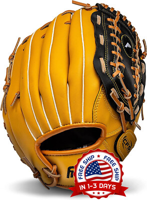 Gant De Baseball Jeune A1000 - 11.5", Cuir Pleine Fleur, Main Gauche, Intérieur, Neuf