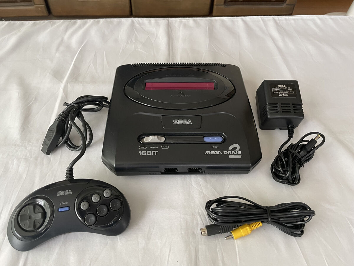 【メーカー直売】の商品をすべて SEGA w/Box Contoroller Console HAA-2502 MD 2 Drive Mega 本体、アクセサリー