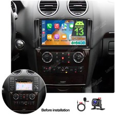 8-Kern Autoradio F&uuml;r Mercedes ML/GL Klasse W164 X164 Android 13.0 CarPlay 4G+64G