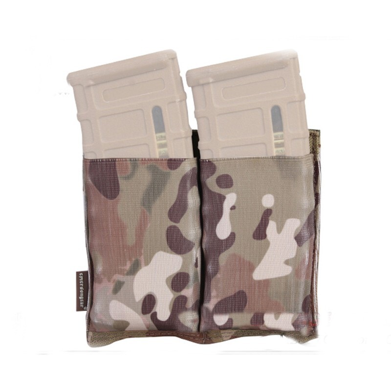 Emersongear Tactical Fast Draw Double Mag Pouch Modular Magazine Bags Nylon-image