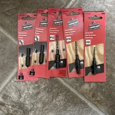 Vermont American Countersink Screw Pilot Lot Of 5 Pieces. See Pictures