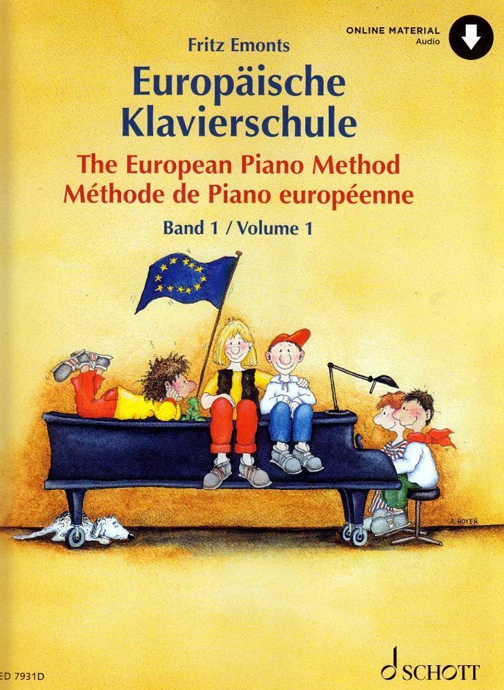Thumbnail - Schule Europäische Klavierschule 1 Fritz Emonts Schott Ed 7931d