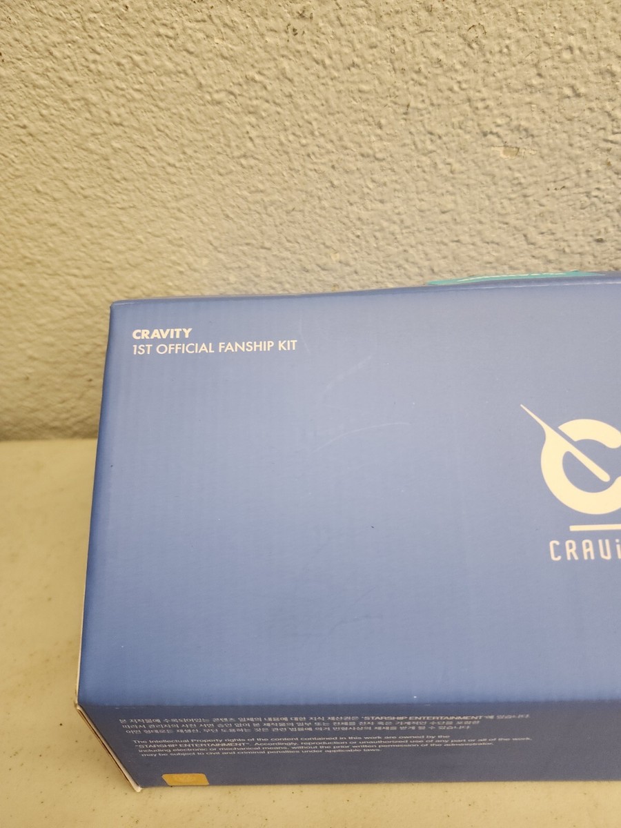 CRAVITY 1st Official Fanship Kit Full Package Set Fan Club K