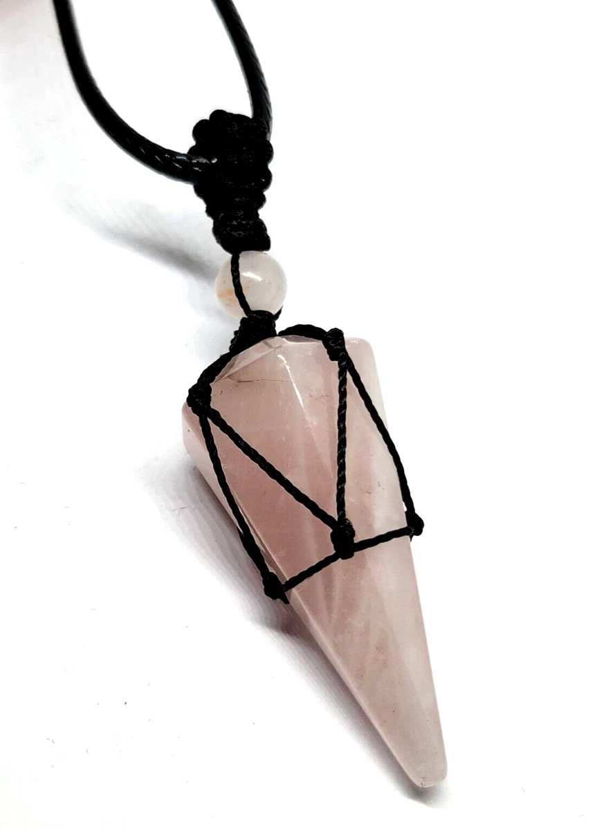 Rose crystal clearance pendant