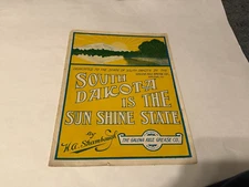 South Dakota is the sun shine state sheet music shambaugh-galena axle grease