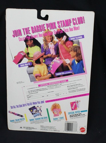 Vtg Barbie Sporting Life Fashions Outfit Skateboarding Skater Retro Shorts Neon - Picture 7 of 7