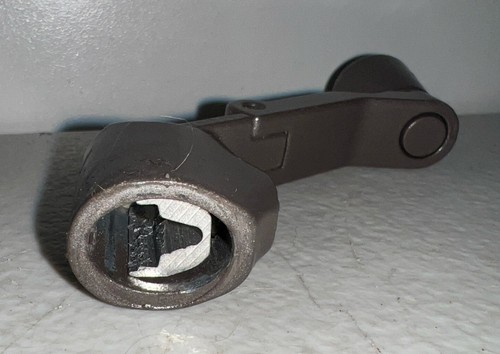 Folding Crank Handle Stone Casement Windows Universal Diecast White - Picture 6 of 6