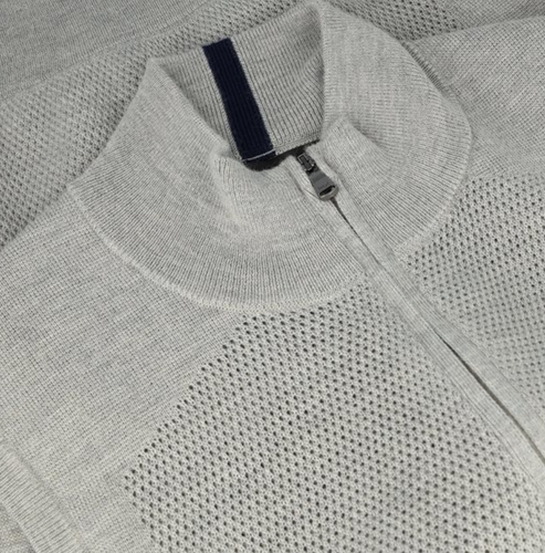 RLX Ralph Lauren Men's Full Zip Wool Blend Sweater Golf Vest in Grey SZ.M $198 - Picture 10 of 17