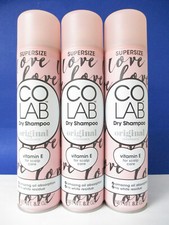 3 x Colab Dry Shampoo Original 8.2 oz