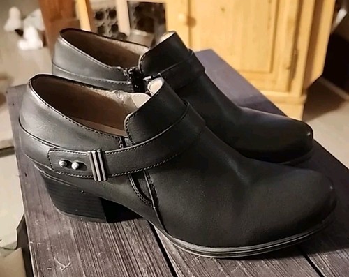 Soul Naturalizer Stiefel Damen 9 M Chaylee Stiefelette schwarz Kunstleder Absatz