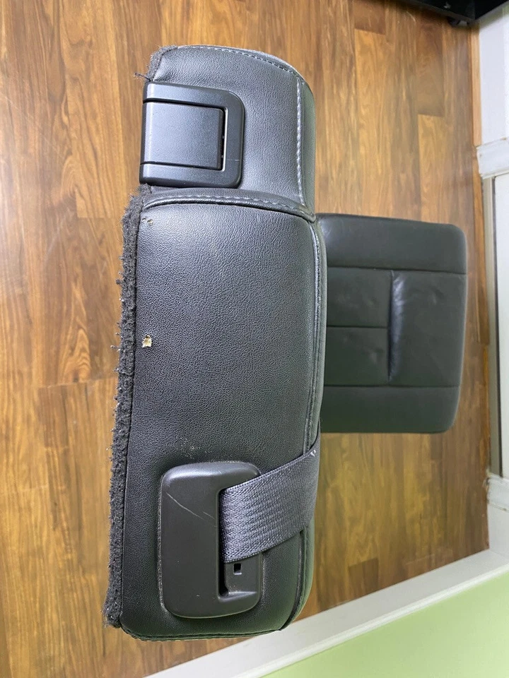 Ford Expedition Lincoln Navigator 2007-2017 segunda fila asiento de banco central negro OEM Foto 3 de 4