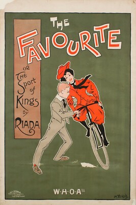 Vintage British Bike Advert 1900 Sport Classic Print Poster Wall Art