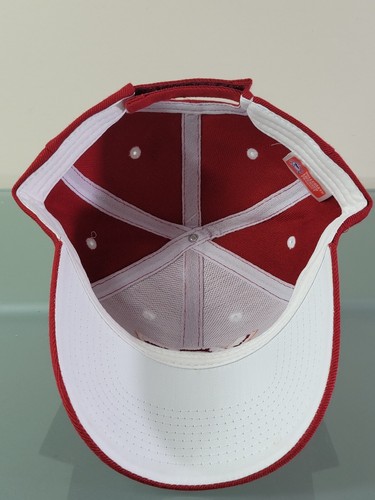 VT VIRGINIA TECH HOKIES NCAA Football License Collegiate Red Cap Hat OSFM - Picture 4 of 6
