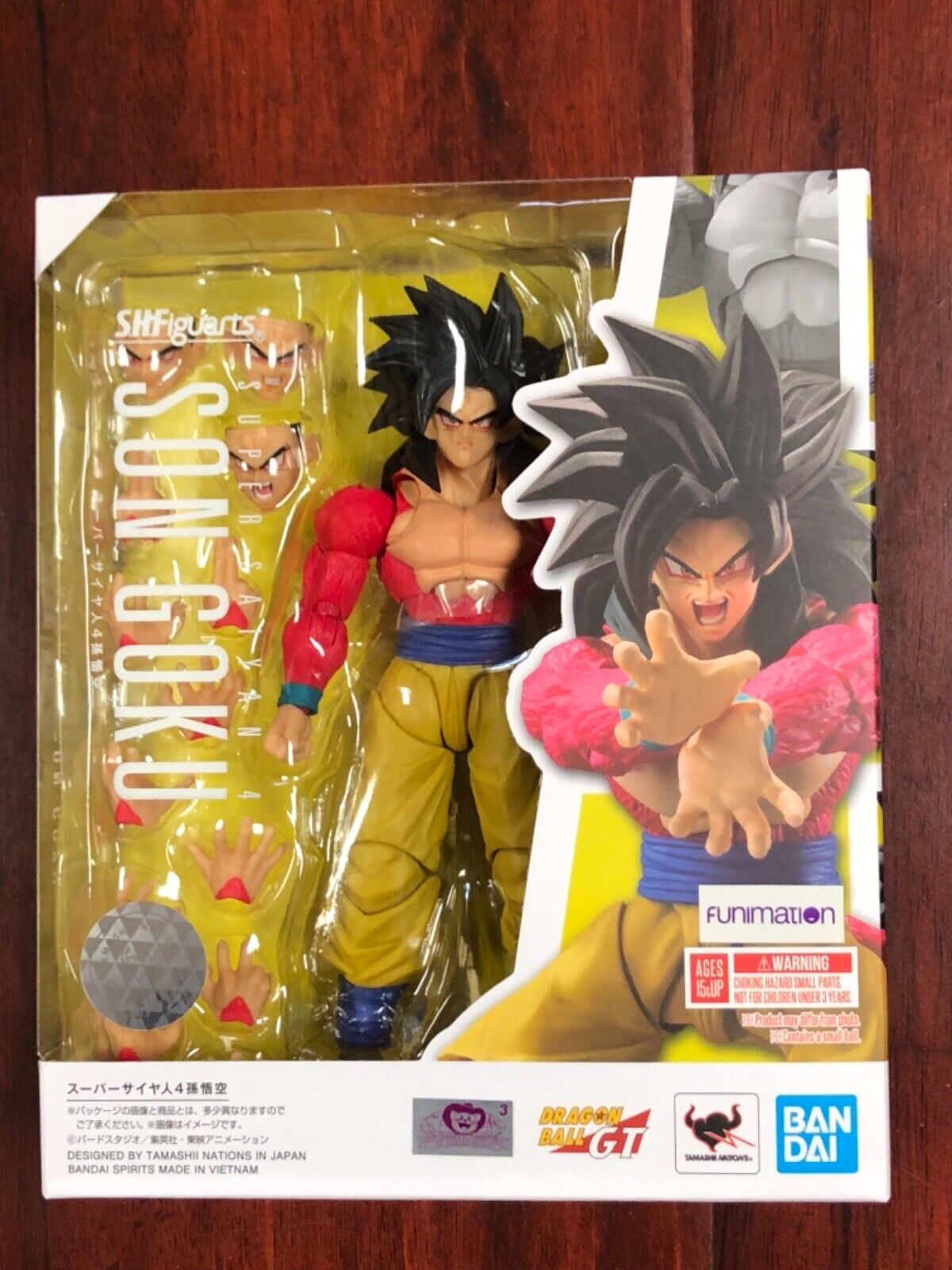 Bandai Spirits S.H. Figuarts Dragon Ball GT Super Saiyan 4 Son Goku Action  Figure 