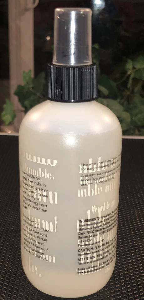 BUMBLE AND BUMBLE Bb. Holding Hair Spray 8 oz.** Presente estilo garrafa NOVO EM FOLHA - Imagem 2 de 3