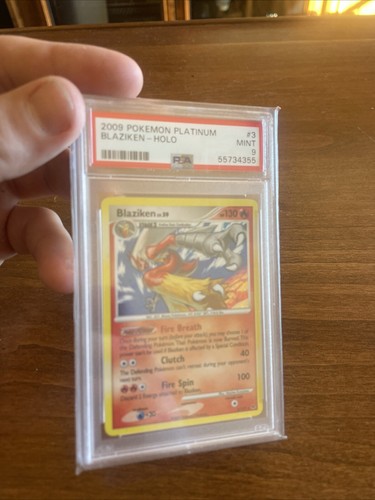 Blaziken graded PSA 9 for sale on eBay