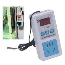 220V Temperature Controller Thermostat Adapter for Fish Tank Aquarium Heating