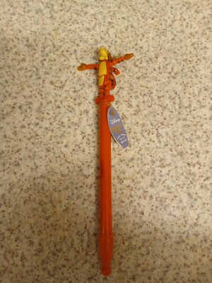 Vintage Disney Tigger Floppy Pen neu mit Etikett nie benutzt voll funktionsfähig