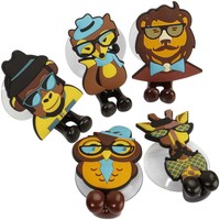 Avery Barn Bathroom 5pc Hipster Animal Designs Toothbrush Holders on sale Avery Barn Bathroom 5pc Hipster Animal Designs Toothbrush Holders on sale