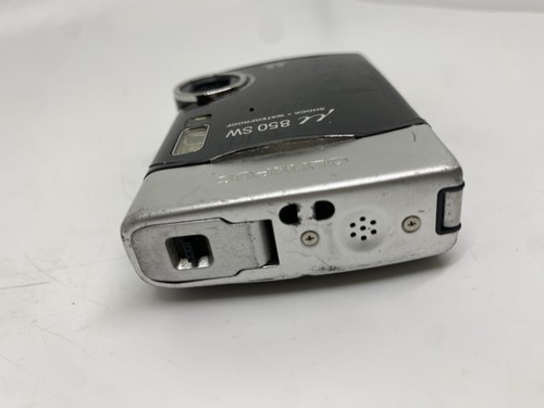 Olympus Mju850 Sw Waterproof Digital Camera 8.0MP Black Tested No Battrey - Picture 14 of 24