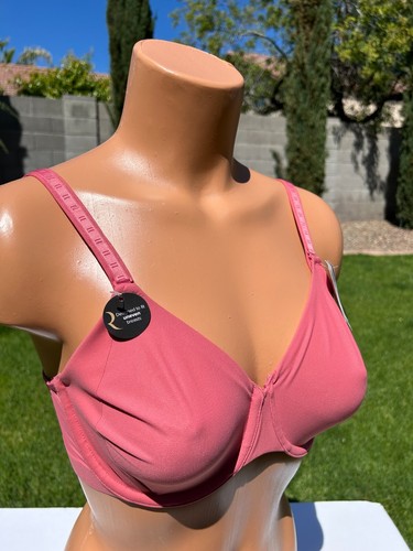 Wacoal 855487 Shape Revelation Bra Uneven Breasts 34DD Rose Underwire $76 NWT - Picture 3 of 8