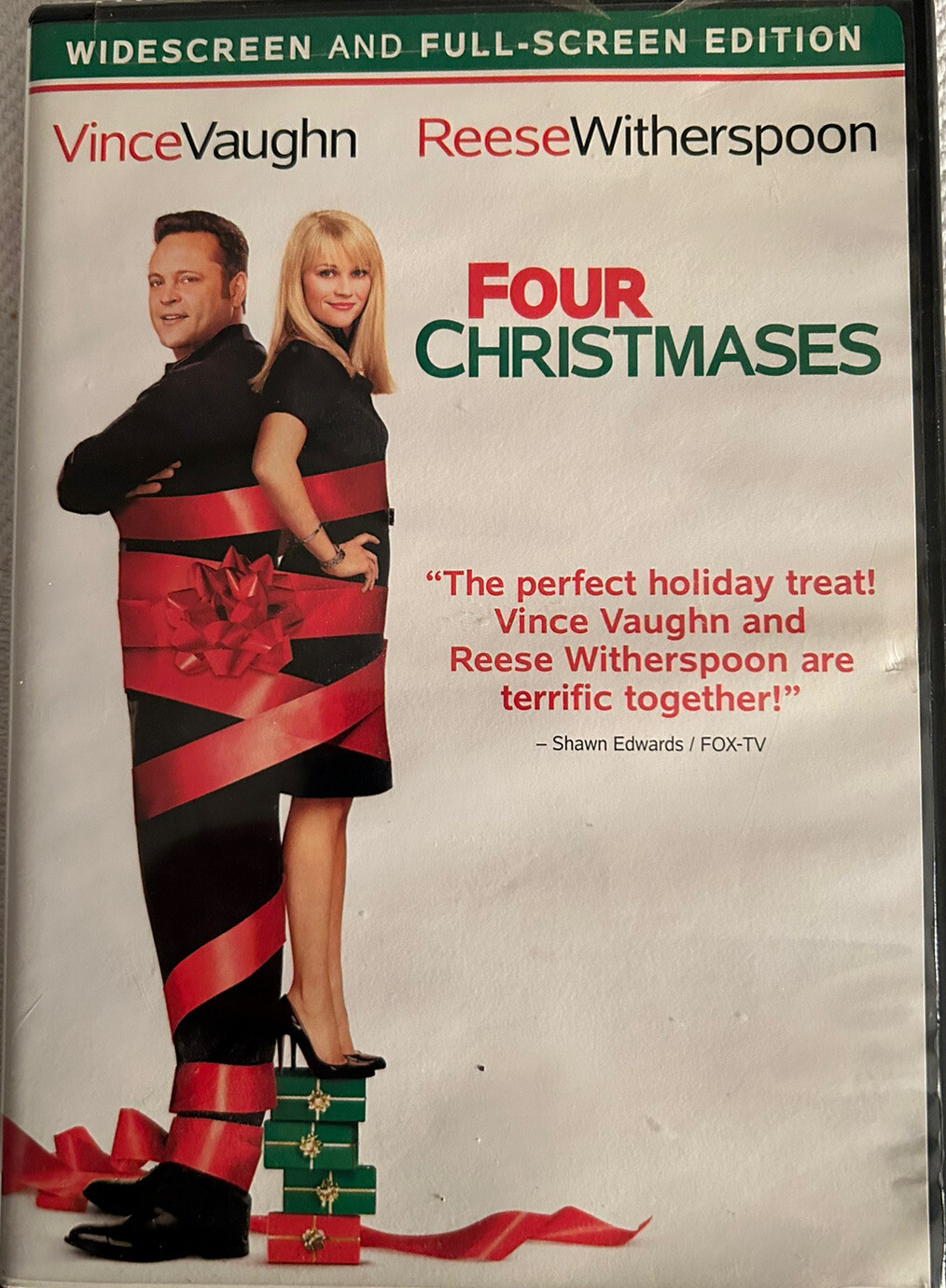 FOUR CHRISTMASES DVD “Widescreen & Full Screen ( FREE SHIPPING)