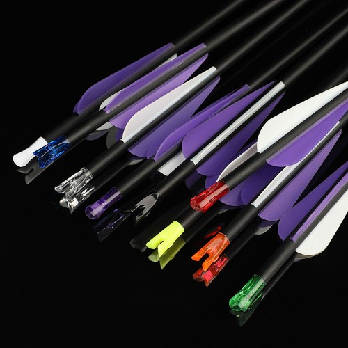 50X Arrow Nock Insert ID6.2mm Arrow Shaft Tail Plastic Archery Shooting Hunt DIY - Picture 4 of 22