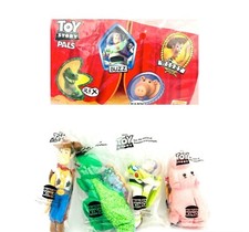Toy Story 2 Plushy's Complete Set Sealed. Burger King. Free Shipping