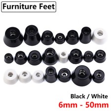 Rubber Table Chair Furniture Feet Pads Gasket Tile Floor Protectors With Washer